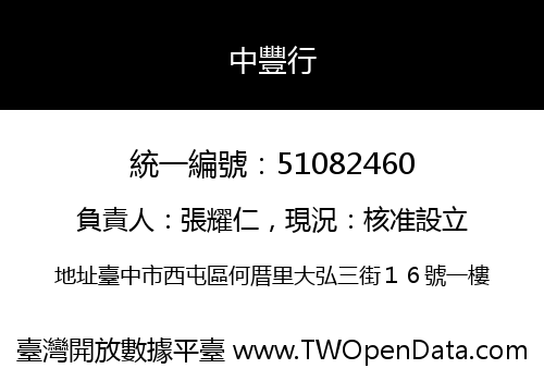 中豐行