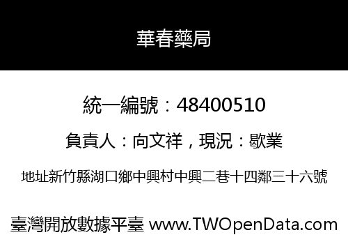 華春藥局