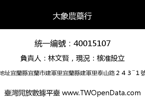 大象農藥行