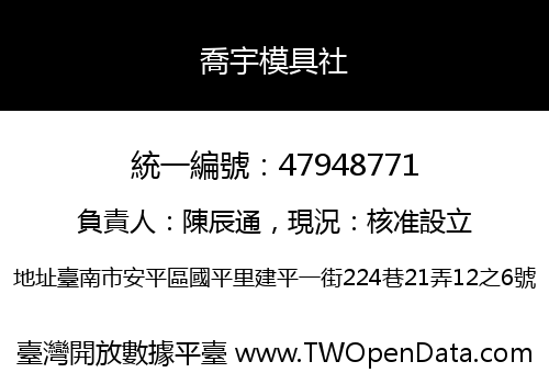 喬宇模具社