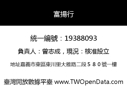 富揚行