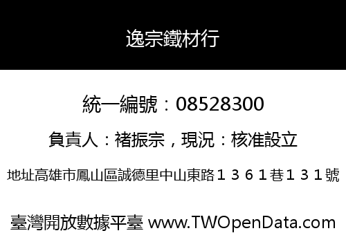 逸宗鐵材行