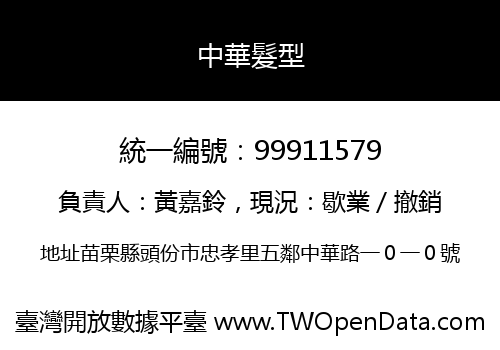中華髮型