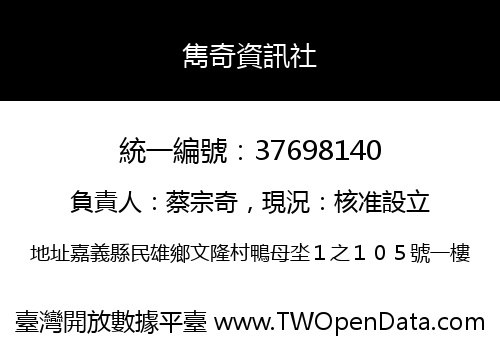 雋奇資訊社
