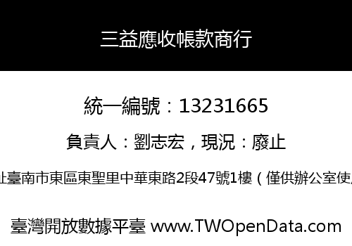 三益應收帳款商行