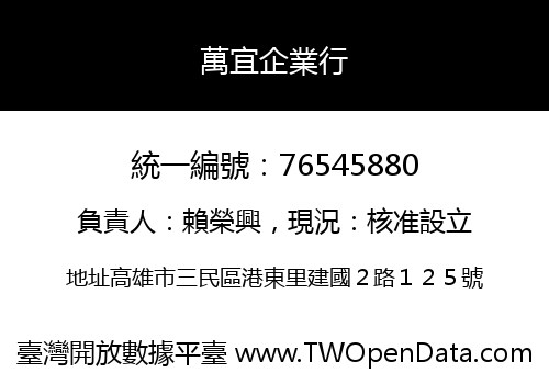 萬宜企業行