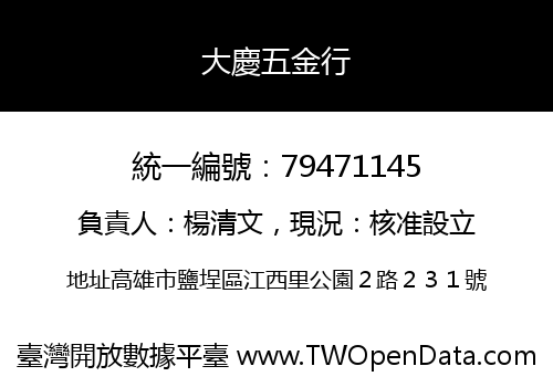 大慶五金行