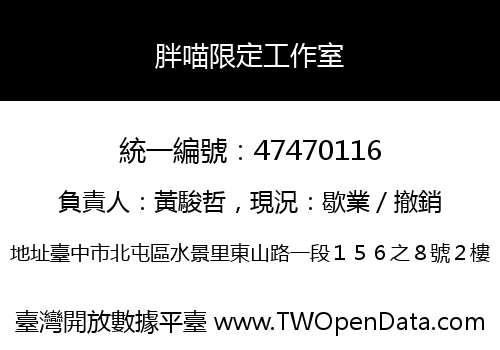 胖喵限定工作室