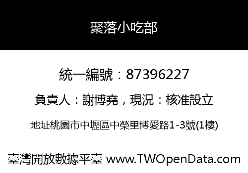 聚落小吃部