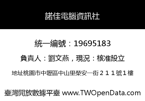 諾佳電腦資訊社