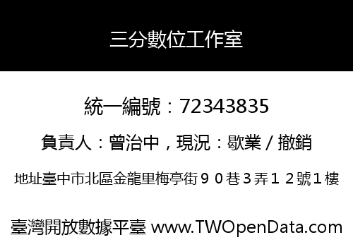 三分數位工作室