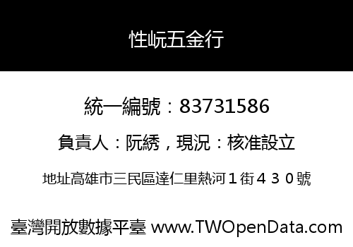 性岏五金行