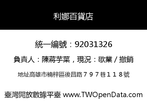 利娜百貨店