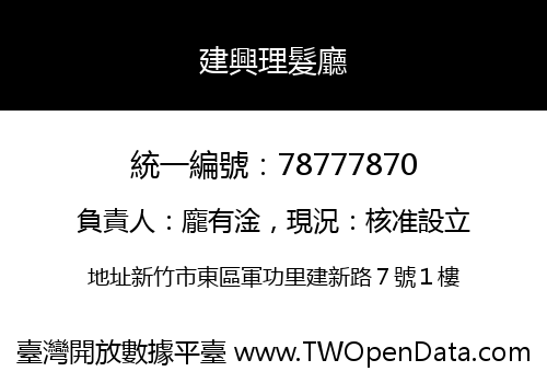 建興理髮廳