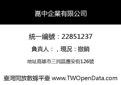 崑中企業有限公司