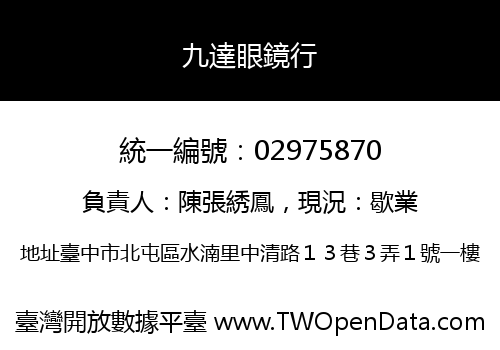 九達眼鏡行