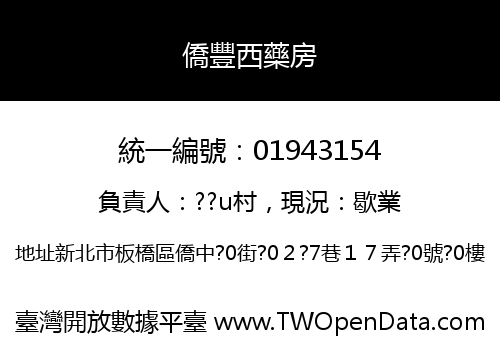 僑豐西藥房