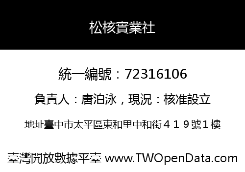 松核實業社