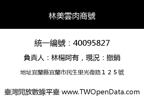 林美雲肉商號