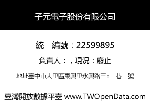 子元電子股份有限公司