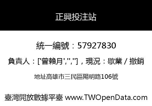 正興投注站