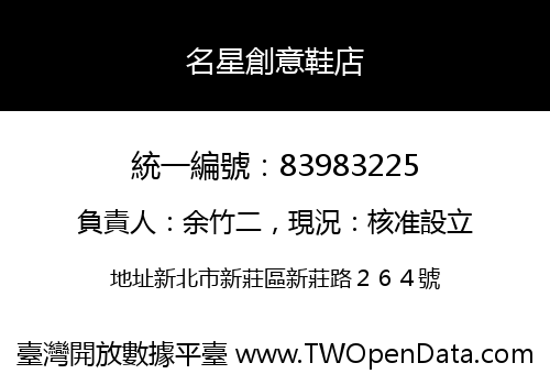 名星創意鞋店