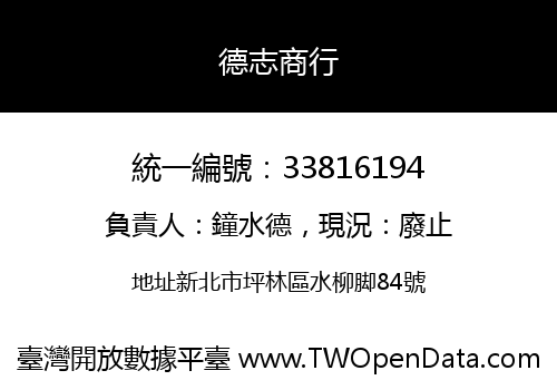 德志商行