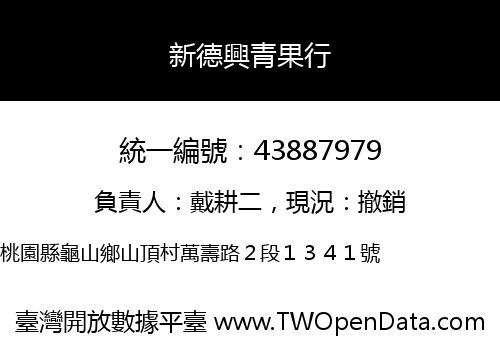 新德興青果行