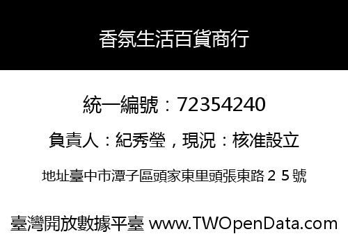 香氛生活百貨商行