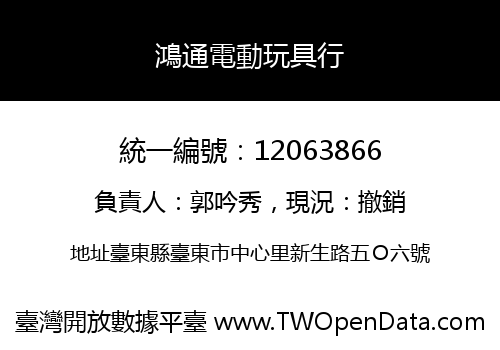鴻通電動玩具行