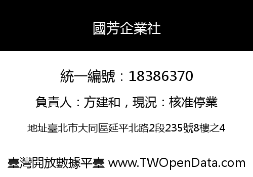 國芳企業社