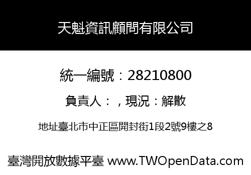 天魁資訊顧問有限公司