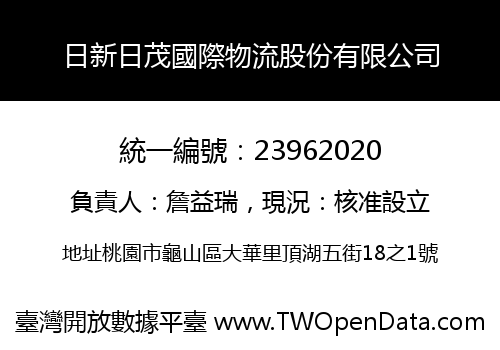 日新日茂國際物流股份有限公司