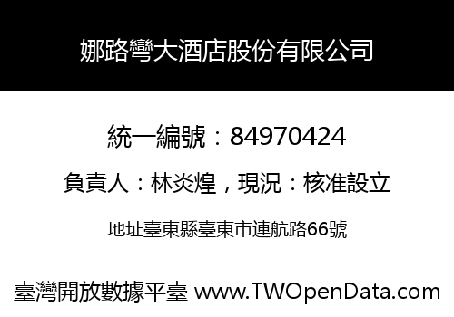 娜路彎大酒店股份有限公司