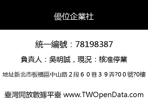 優位企業社