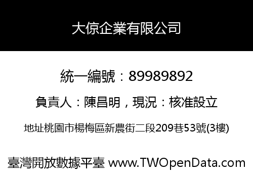 大倞企業有限公司