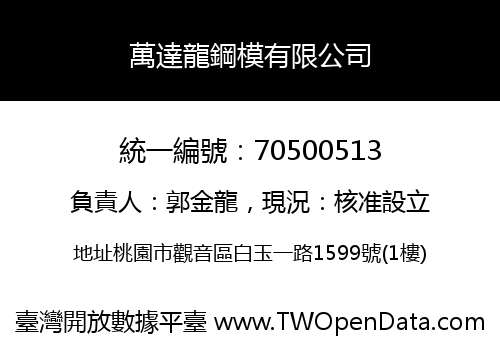 萬達龍鋼模有限公司