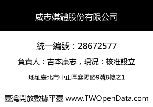 威志媒體股份有限公司