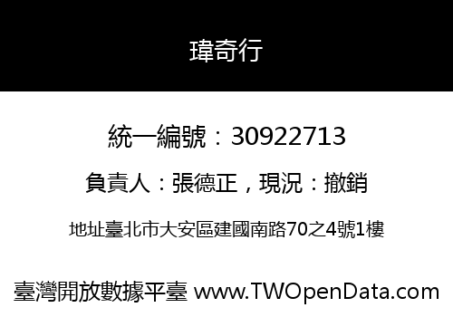 瑋奇行