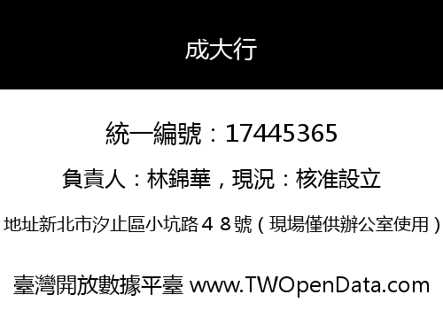成大行