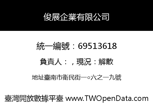 俊展企業有限公司