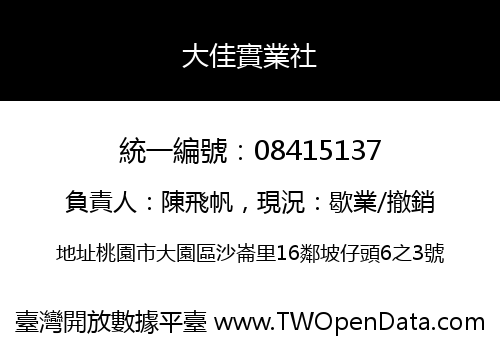 大佳實業社