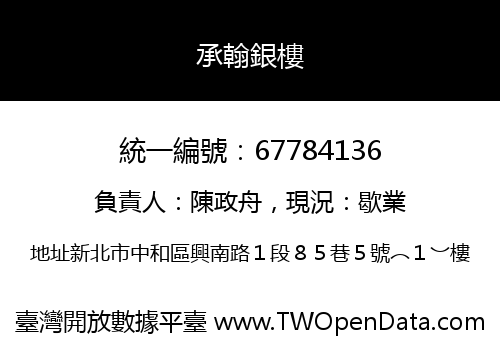 承翰銀樓