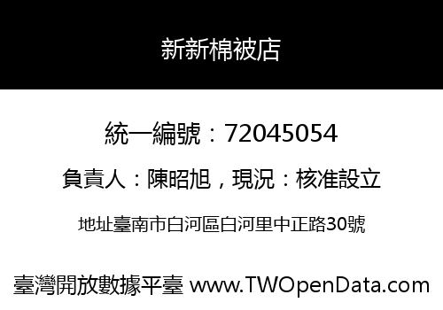 新新棉被店