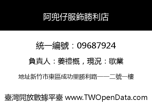阿兜仔服飾勝利店