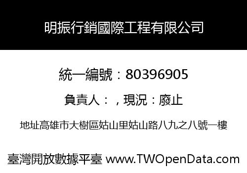 明振行銷國際工程有限公司