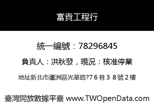 富貴工程行