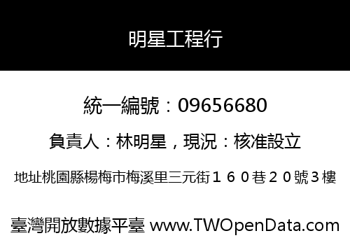明星工程行