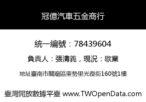 冠億汽車五金商行