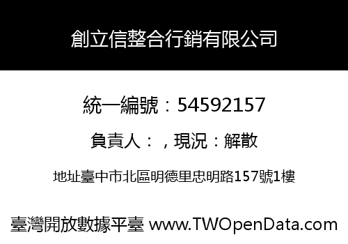 創立信整合行銷有限公司